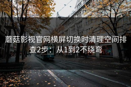 蘑菇影视官网横屏切换时清理空间排查2步：从1到2不绕弯